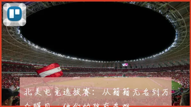 北美电竞选拔赛：从籍籍无名到万众瞩目，他们的路有多难